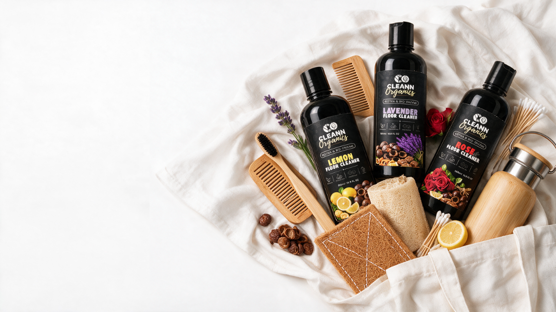 365 days lowest price on Cleann Organics reetha and bio-enzyme floor cleaners in Lemon, Lavender and Rose